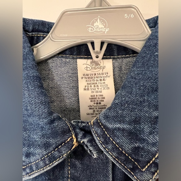 New Disney Ily girls Jean jacket - Picture 2 of 3